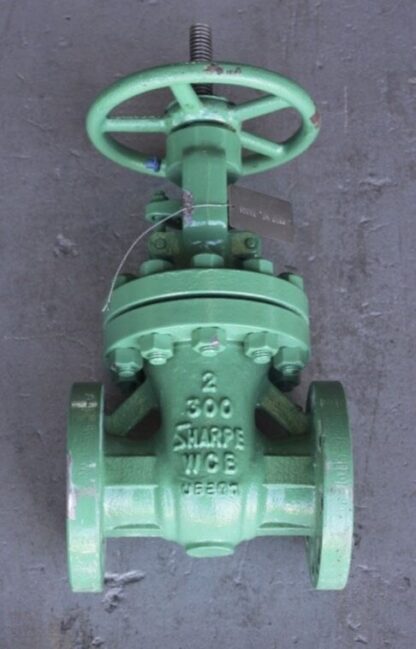 Sharpe 300 WCB 2” Flanged Cast Steel Gate Valve #101 Series  45314