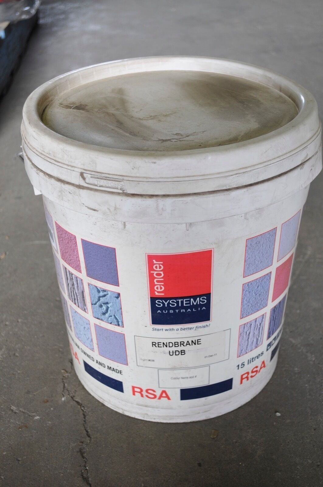 8 x RSA Rendbrane 15L UDB Tubs – New & Sealed