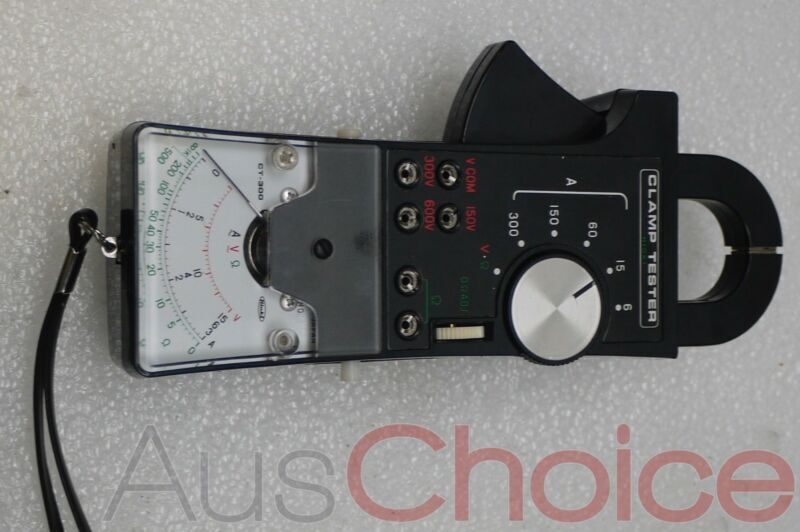 Hioki CT 300 CT300 300A AC Analog Clamp On Tester HiTester