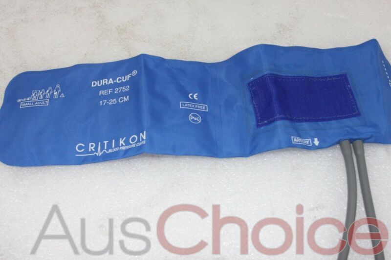 37 x GE Critikon Dura-Cuf BP Cuffs REF 2752 Small Adult 17-25cm Royal Blue