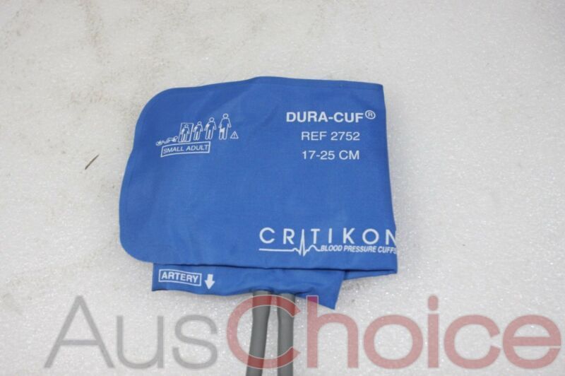 37 x GE Critikon Dura-Cuf BP Cuffs REF 2752 Small Adult 17-25cm Royal Blue