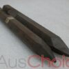 2 x Jackhammer Point Chisel Bits 30mm HEX to Suit TTD90/XP90 40cm
