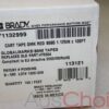 BRADY GlobalMark Vinyl Label Tape Roll Cartridge 1.125in x100ft RED 1.125” – New