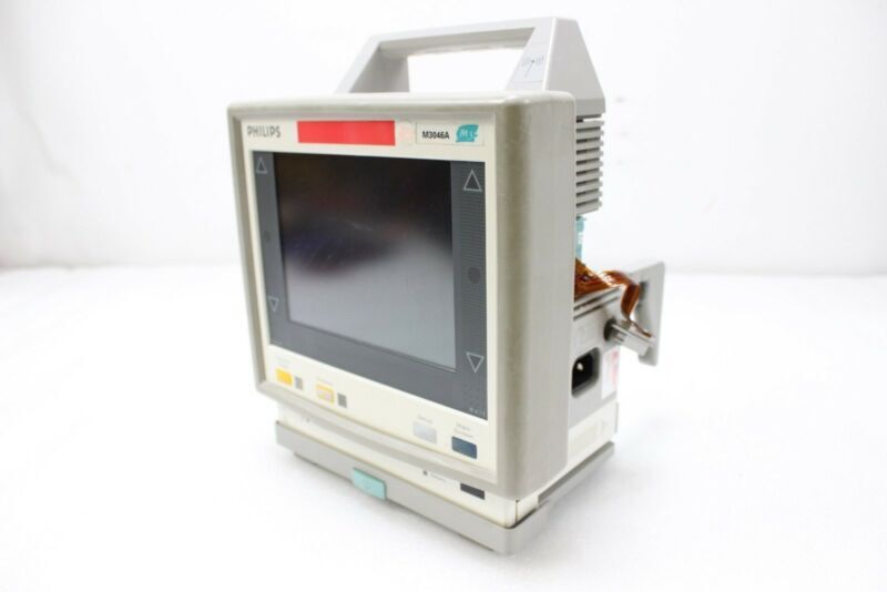 Philips M3046A M3 Patient Monitor *Broken Module Connector*