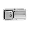 Clark Advance 1503.1L 1 Tap Hole Single Left Hand Bowl Sink – New RRP $479.00