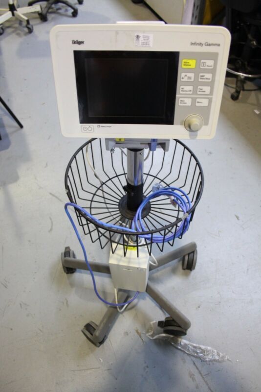 Draeger Infinity Gamma Patient Monitor w/MS18284 PSU & Interface Dock – 2006