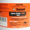 Ramset Epoxy Grout 7042 Kit (Part A 2.5L Resin, Part B 500mL Hardener) NEW!!
