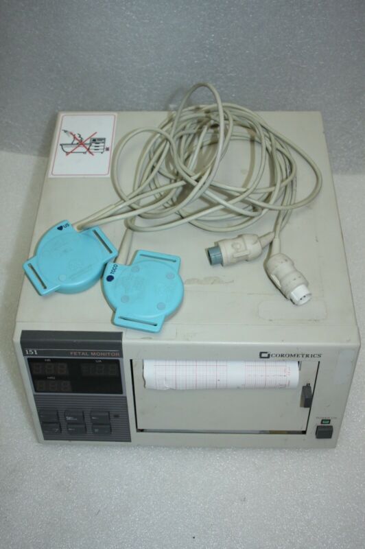 Corometrics 151 Foetal Monitor + Accessories