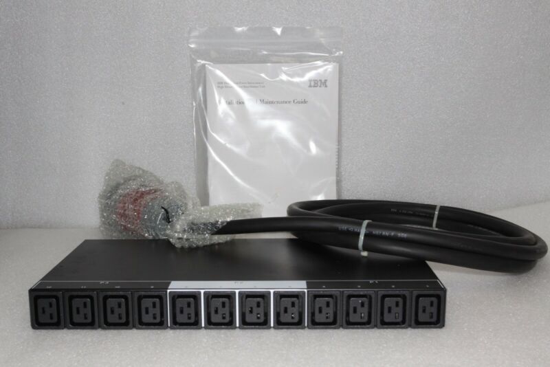 IBM 9306-RTP 12 Outlet High Density 3P 3 Phase 220-240V Power Distribution New