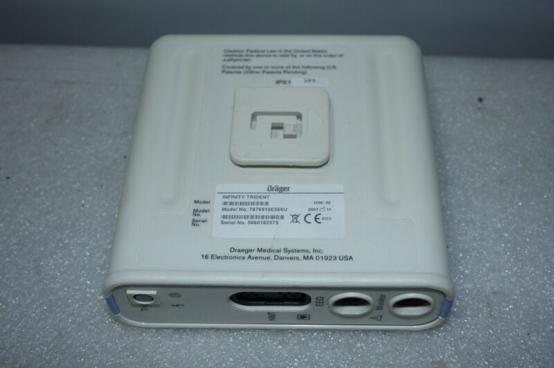 Draeger Drager Infinity Trident NMT SmartPod Neuromuscular – 7876910 – 2007