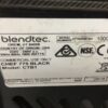 Blendtec Chef 775 CTB1 Commercial Blender Juicer – Used