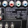 Denon AVR-3312 7.1 Channel Network AirPlay HD-Audio Receiver Amplifier