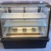 3 Tier Shelf Cake Cafe Food Curved Glass Refrigerated Fridge Cabinet Display – Used
