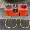 Husqvarna TS 350E Electric Masonry Saw with Water Pump – Used