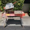 Husqvarna TS 350E Electric Masonry Saw with Water Pump – Used