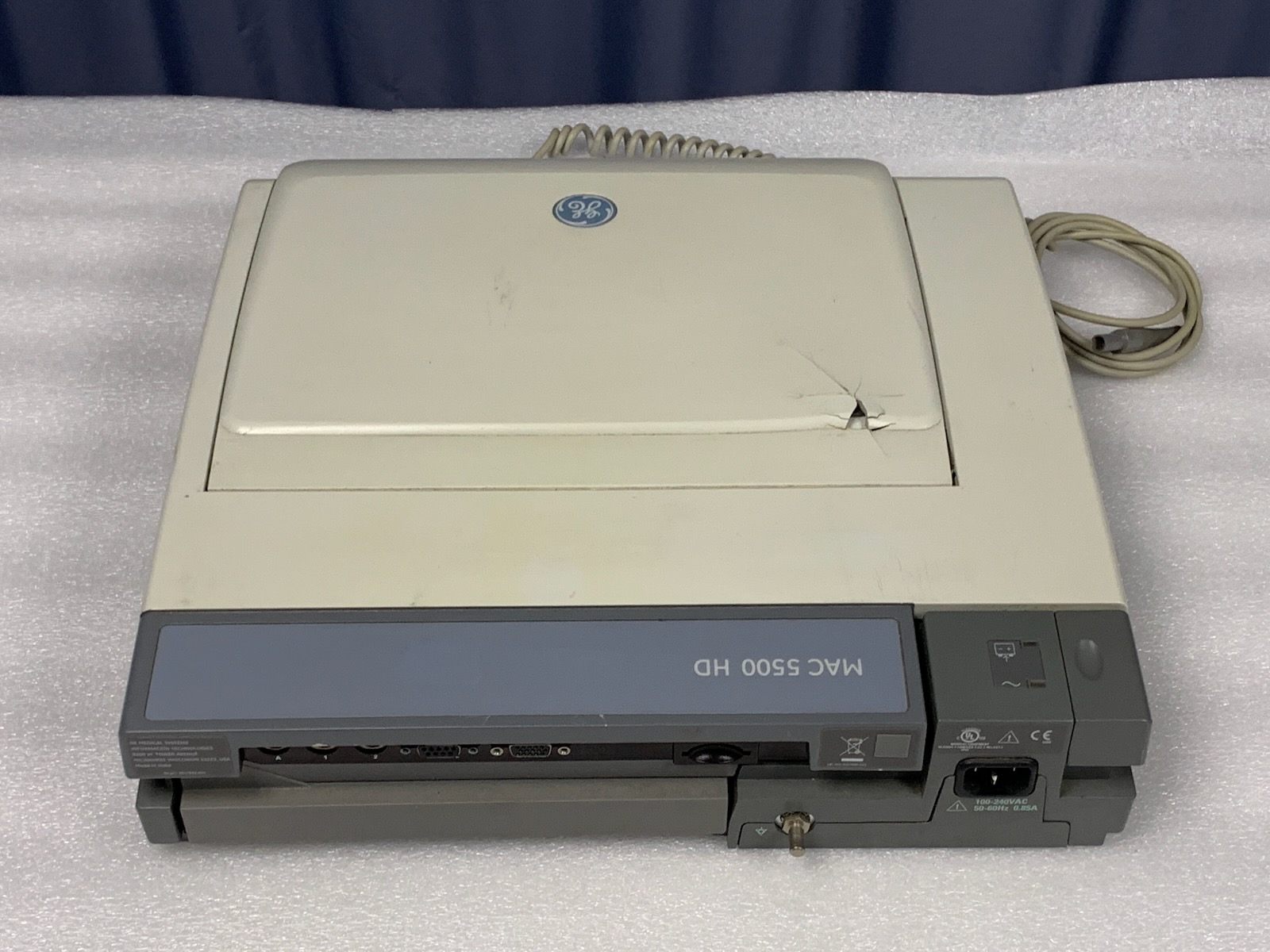 GE MAC 5500 HD Electocardiograph ECG w Acc