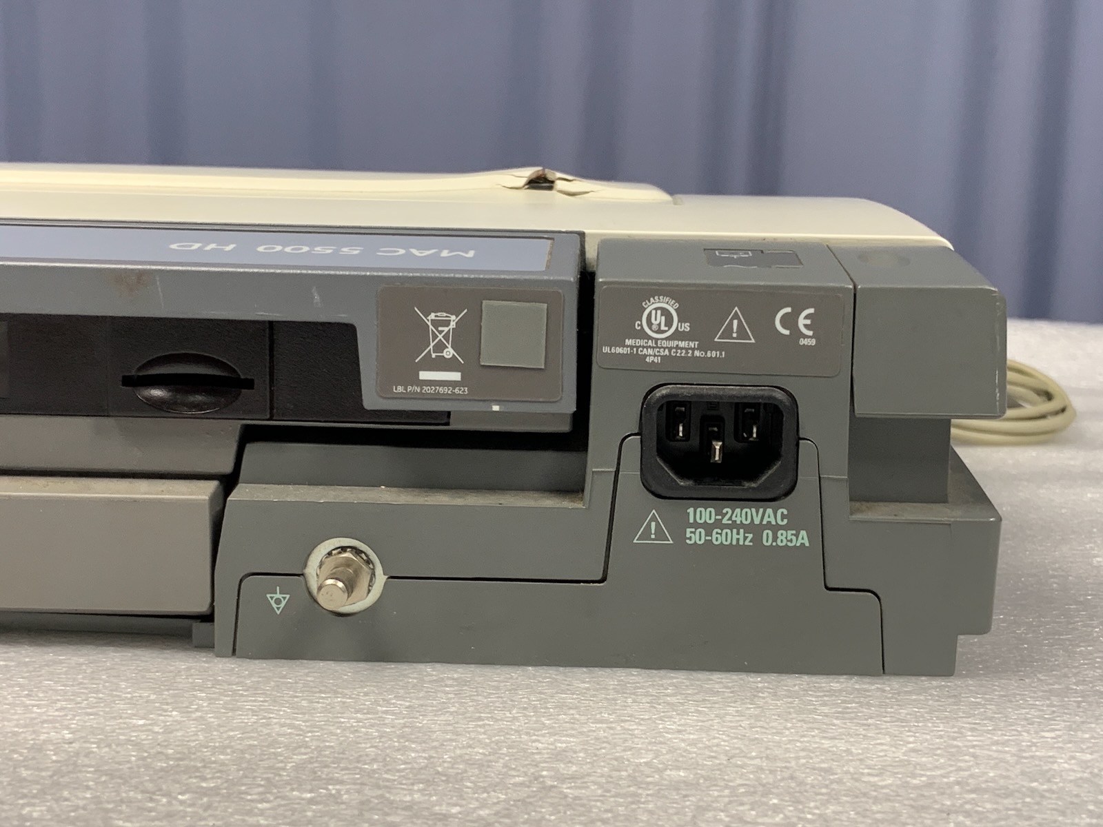 GE MAC 5500 HD Electocardiograph ECG w Acc