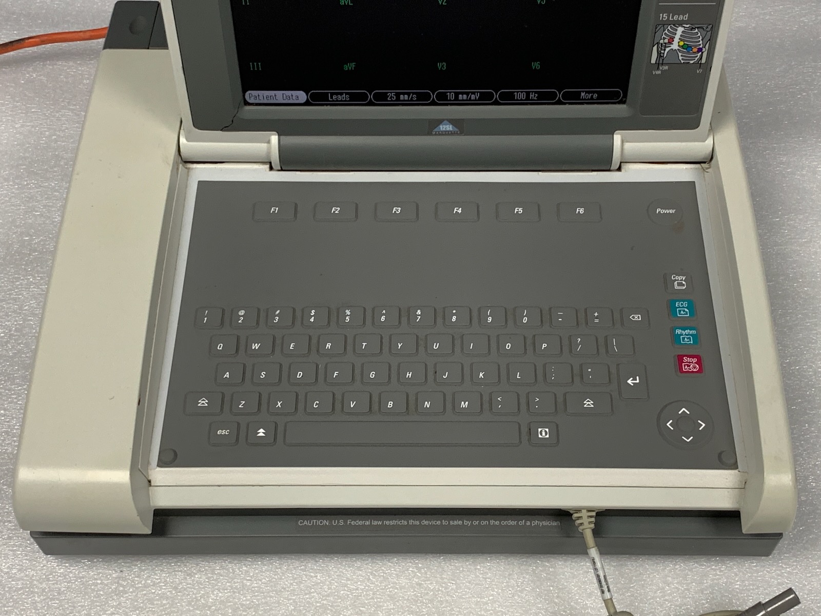 GE MAC 5500 HD Electocardiograph ECG w Acc