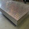 SJS Classic Double Draw Aluminium Checker Plate Ute 4×4 Drawer System – Used