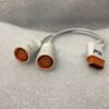 Draeger 5731281 IBP Y-cable 16 to 10 Pin Cable Adapter – Used