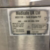Medisafe MED11120 SI PCF High Pressure Sonic Irrigation Washer Disinfector