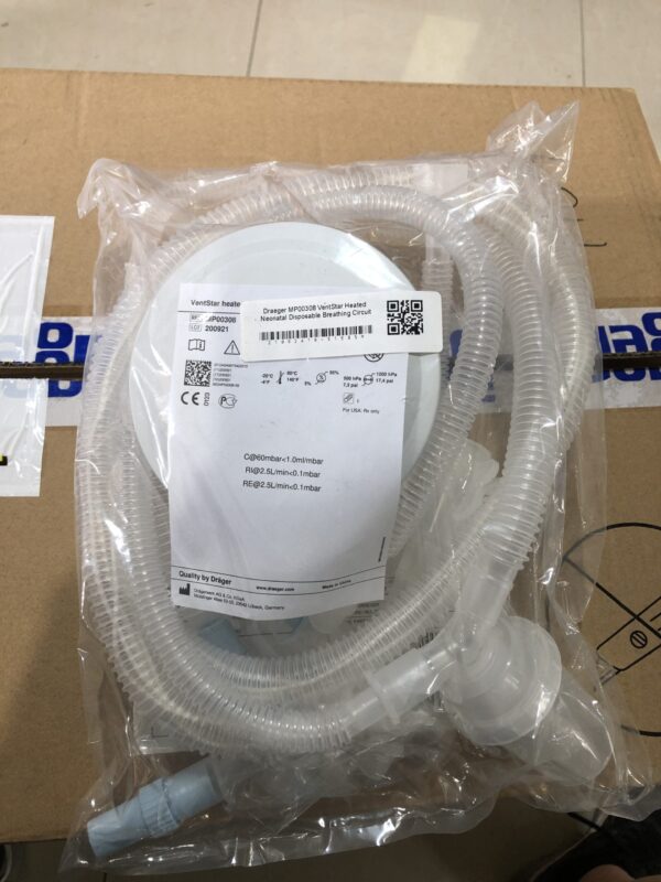 Draeger MP00308 VentStar Heated Neonatal Disposable Breathing Circuit