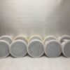 10x Quest Engineering QTC 2060BC 30W 5.5″ Two Way Ceiling Speaker – White