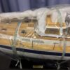Hallberg Rassy 62 Large Wooden Handcraft Model Scale Boat – New