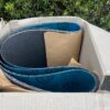 5x Silicon CS320Y 40G 950x1520mm Carbide Poly Wide Belt w Cloth Backing