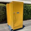 Store Safe 1 Door 3 Shelves Flammable Liquid Hazardous Storage Cabinet