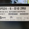 Tactical Technologies RPS24-6-D10 2RU 10 Channel CCTV 24V AC Distributed Power Supply