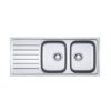 Franke SKX621 Spark Double Bowl Sink w Left Hand Drainer – RRP $389
