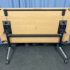 1600 x 800 Beech Tilting Flip Top Folding Office Table on Wheels – RRP $475.00