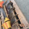 Daken PTO 3 Point Hitch Post Hole Digger w 240mm Auger for Kubota B7100 Tractor