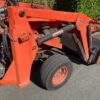 Kubota Front End Loader Bucket w Mounting Brackets & Hydraulic Controls for B7100 Tractor