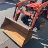 Kubota Front End Loader Bucket w Mounting Brackets & Hydraulic Controls for B7100 Tractor