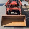 Kubota Front End Loader Bucket w Mounting Brackets & Hydraulic Controls for B7100 Tractor