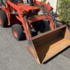 Kubota Front End Loader Bucket w Mounting Brackets & Hydraulic Controls for B7100 Tractor