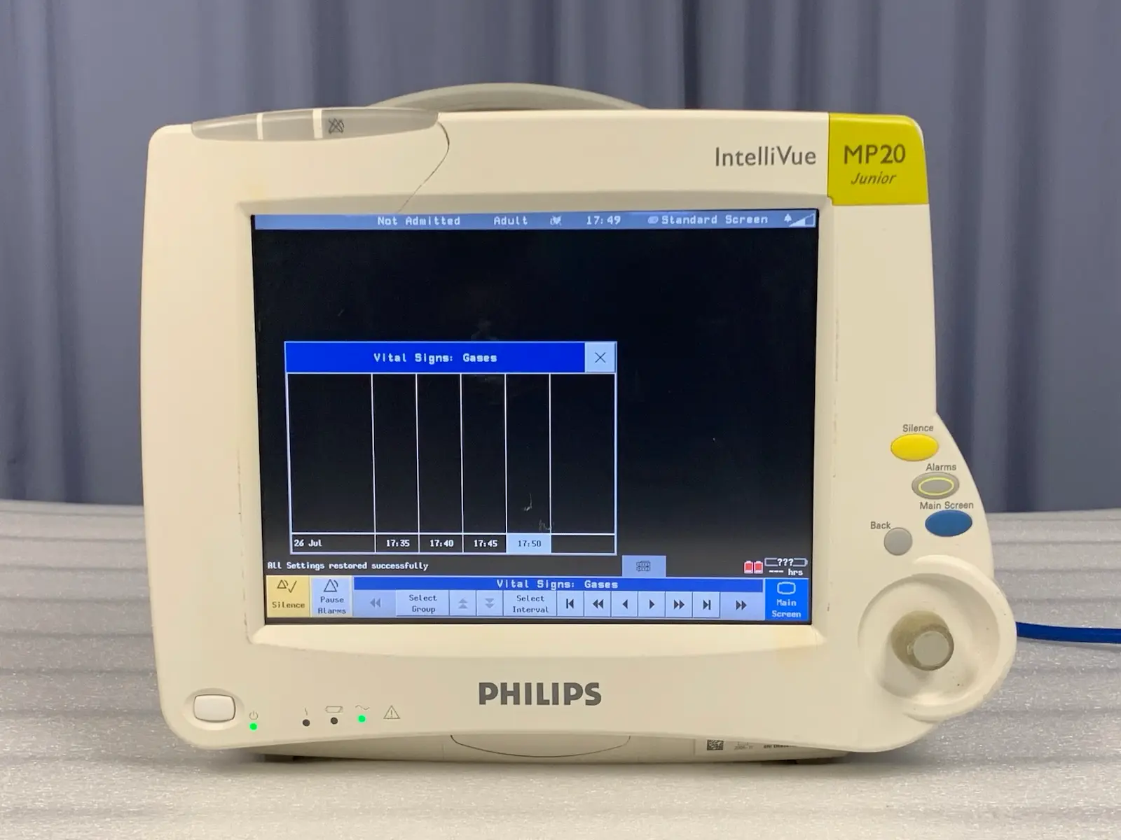 Philips M8001A IntelliVue MP20 Junior Patient Monitor - Image 4