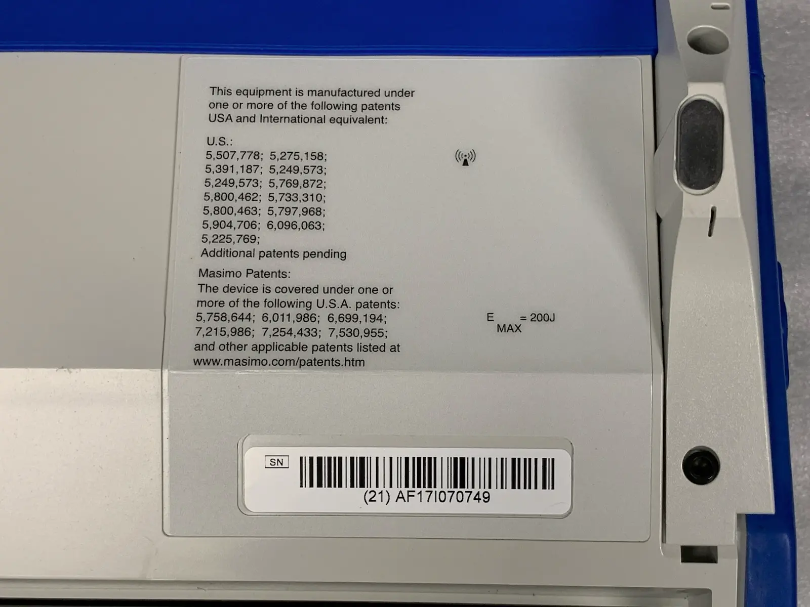 Zoll R Series Plus Monitor + Accs