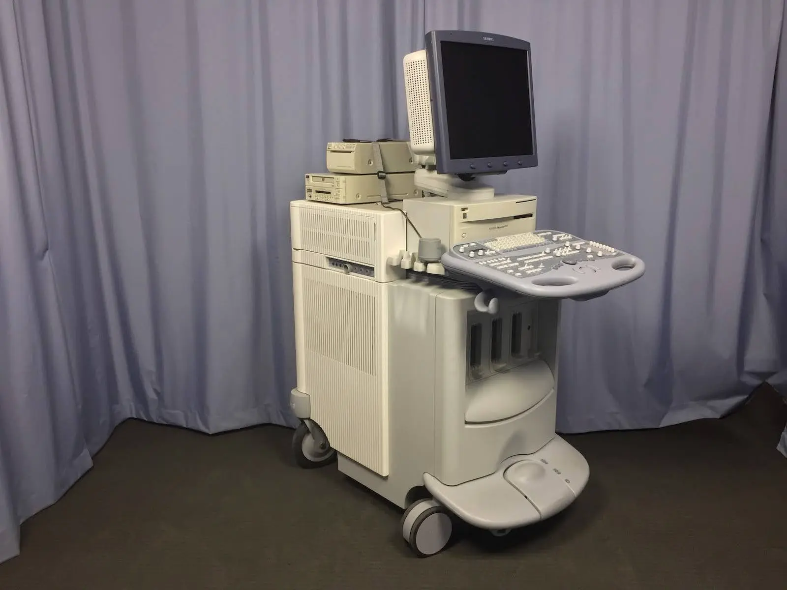 Siemens Acuson Sequoia C512 Ultrasound Machine w Printer DVD Recorder