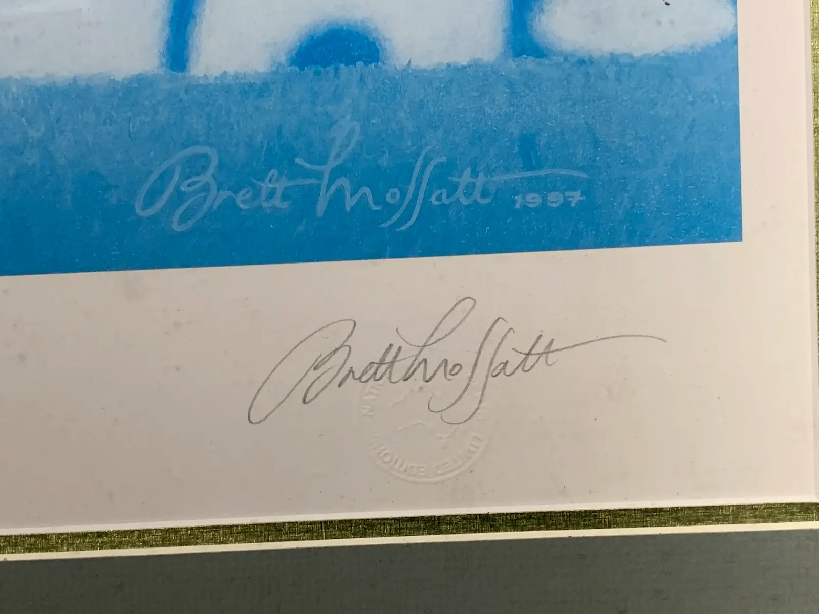 Shane Warne Bowling’ Framed Signed Print by Brett Moffat