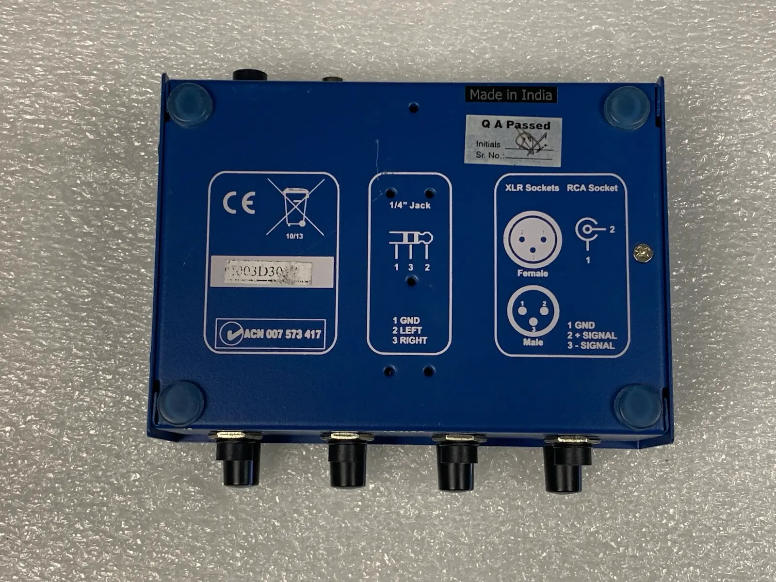 Australian Monitor MULTI CAN MULTICAN 4 Channel Headphone Amplifier