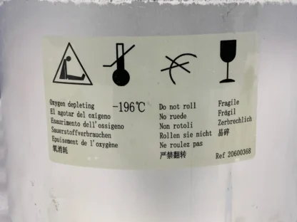Chart MVE BL-7 Cryogenic One-Way Liquid Nitrogen Vapor Transport Container