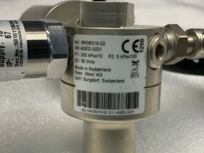 Draeger MK06316-02 Pressure Regulator Reducer 02 Pinindex