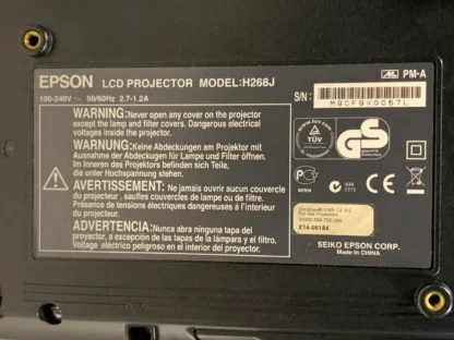 Epson EB-1723 Video Min Iproiettore VGA USB Portable 2700 Lumens Projector