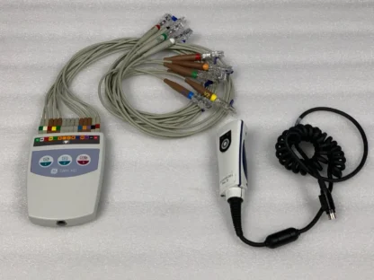 GE MAC 5500 HD ECG EKG Resting & Stress Test System Machine w CAM HD & Accs