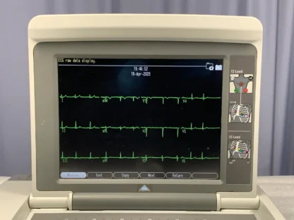GE MAC 5500 HD ECG EKG Resting & Stress Test System Machine w CAM HD & Accs