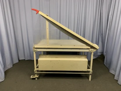 Ideal 1110 A1 Heavy Duty Manual Arm Paper Cardboard Guillotine w Stand