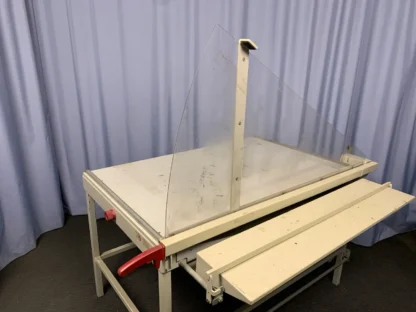 Ideal 1110 A1 Heavy Duty Manual Arm Paper Cardboard Guillotine w Stand
